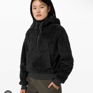 Lululemon oh so Sherpa half zip pullover